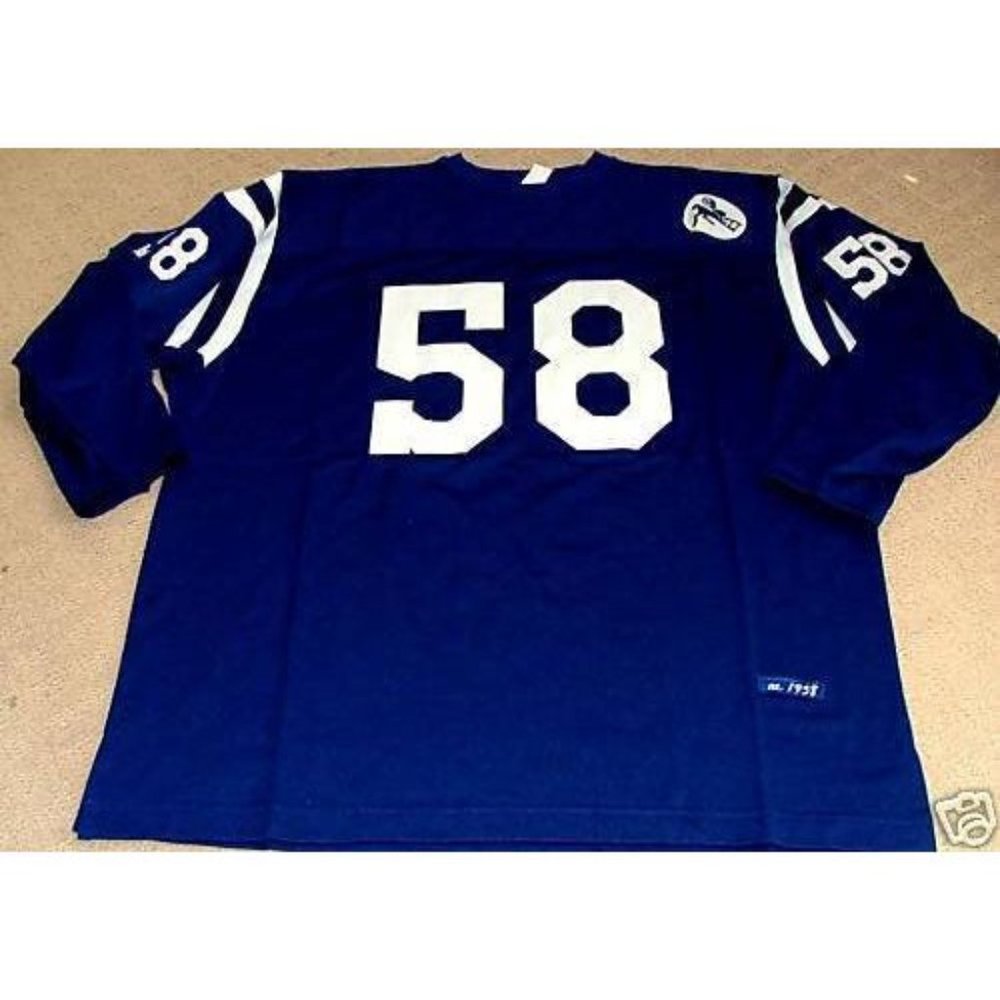 Baltimore Indianapolis Colts 1958 throwback men's nfl jersey Sweater (5XL)
